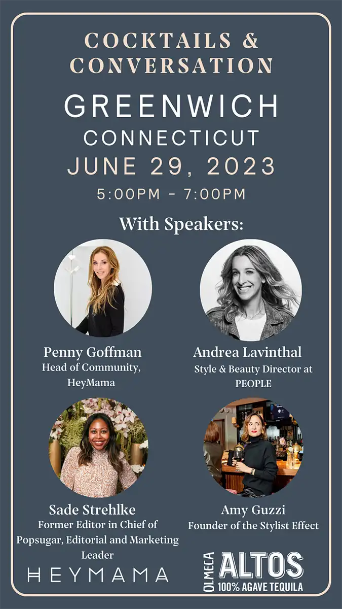 Penny-Goffman Cocktails & Conversation with HeyMama event photo 2
