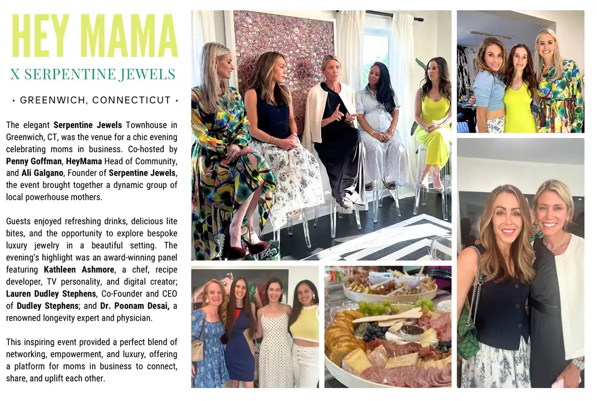 Penny-Goffman HeyMama x Serpentine Jewels event photo 1