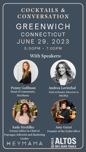 Penny Goffman NYC Connector Stylist Speaker and Moderator Community Builder